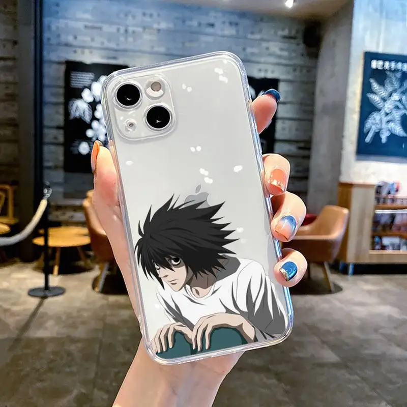 Death Note Ryuk manga Аниме Чехол для телефона Прозрачный мягкий для iphone 11 13 12 14 x xs xr pro max mini plus - 4
