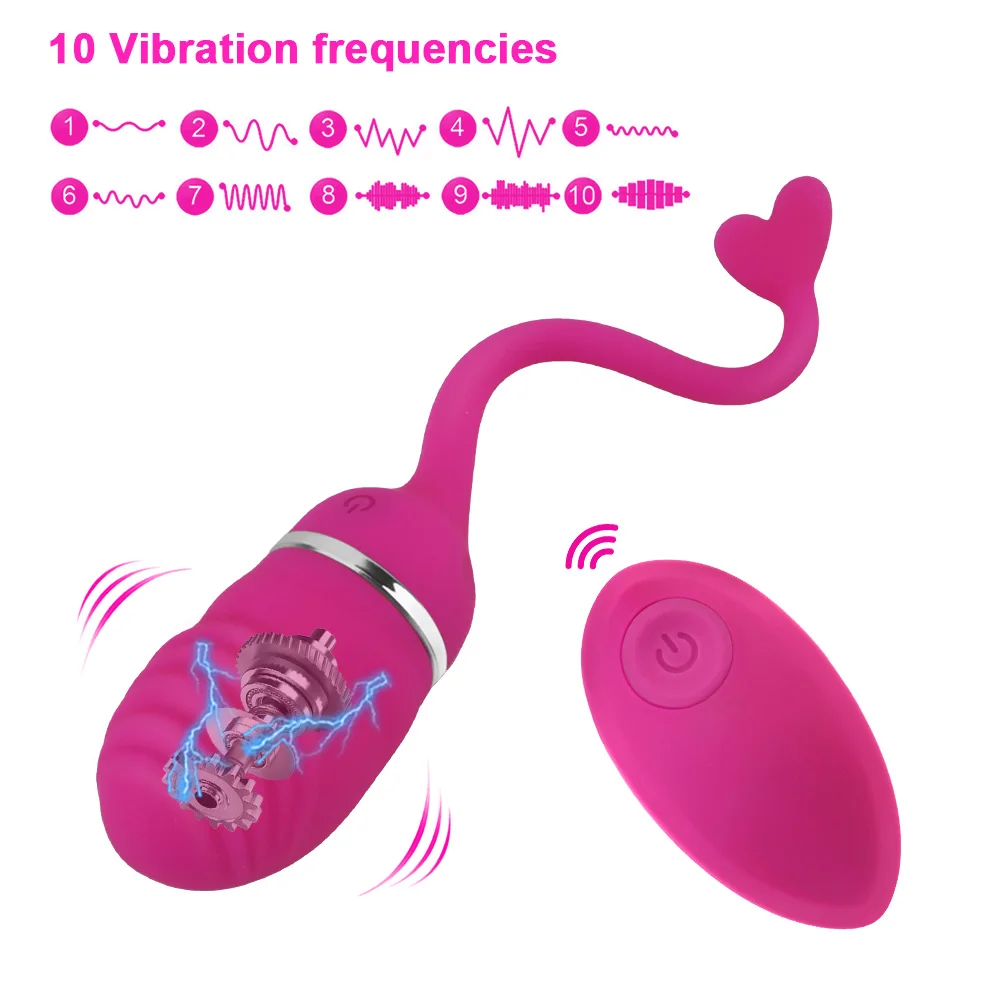 Носимый вибратор для точки G, Вагинальные обтягивающие трусики для упражнений, Вибратор с дистанционным управлением, секс-игрушки для стимуляции клитора Для женщин - 4