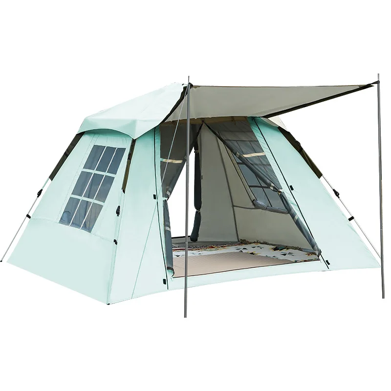 Палатка Для кемпинга на открытом воздухе С навесом 