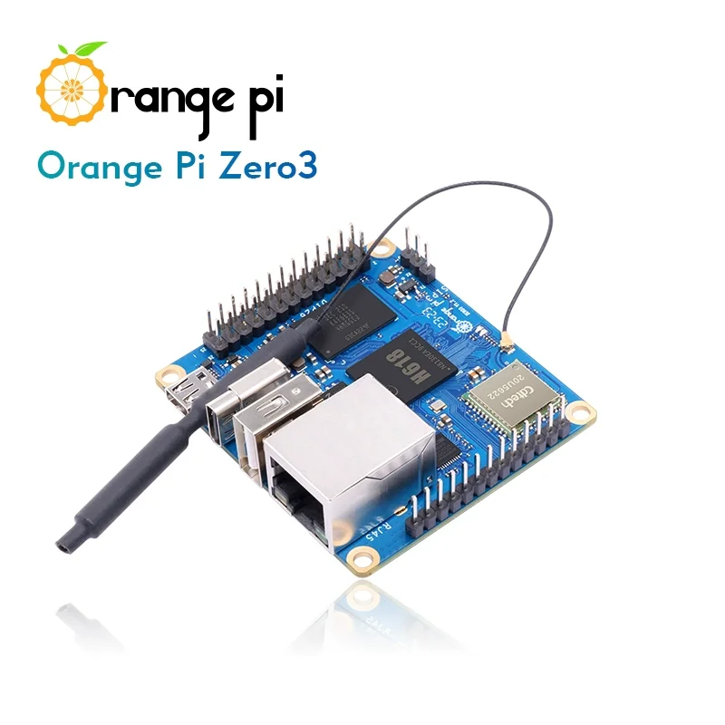 Чип OrangePi Orange Pie Zero3 Quanzhi H618 с четырьмя доступными характеристиками памяти Плата разработки микроконтроллер - 4