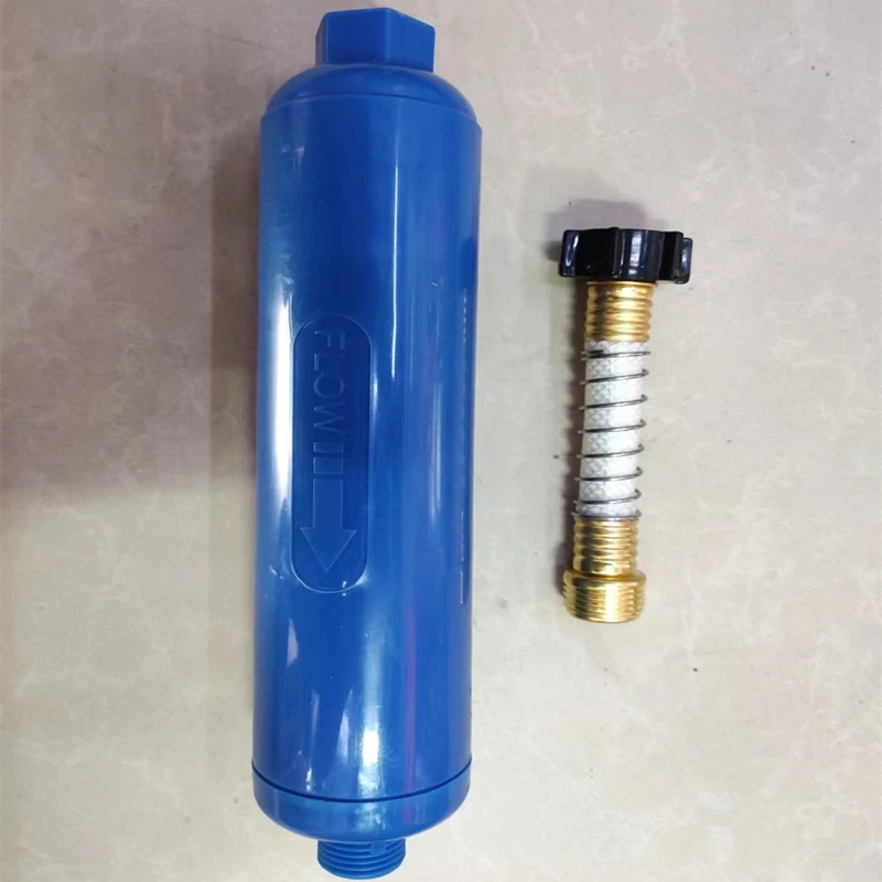 Фильтр для воды RV / Marine с гибким шланговым протектором, значительно уменьшает неприятный вкус, запахи, хлор и осадок в питьевой воде - 4