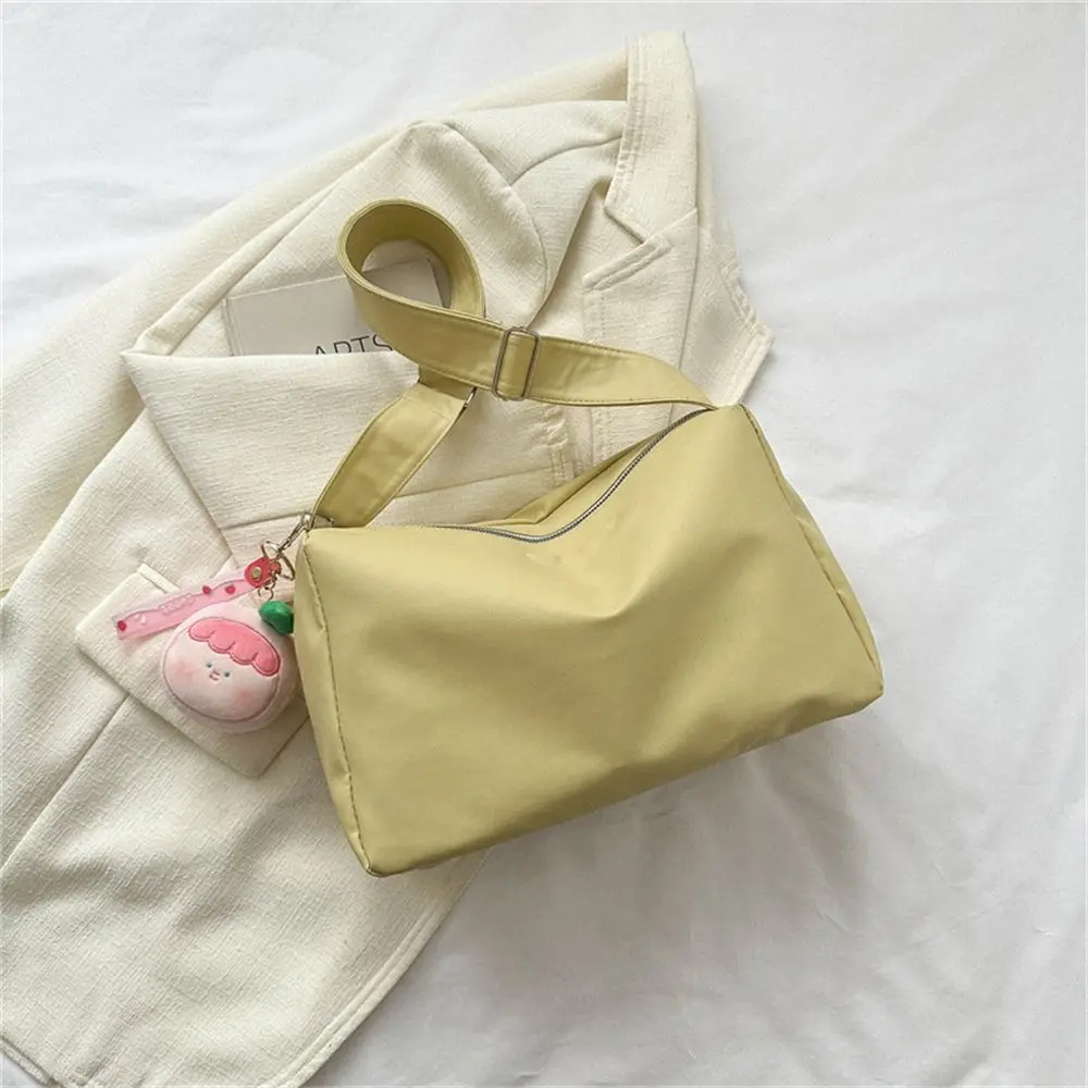 Сумка-мессенджер из искусственной кожи, однотонные сумки через плечо, модные сумки для женщин и девочек - 4
