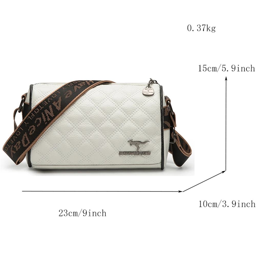 Роскошная дизайнерская женская сумка через плечо, однотонная, Новая Маленькая женская сумочка для мобильного телефона, Высококачественные Кожаные женские сумки через плечо - 4