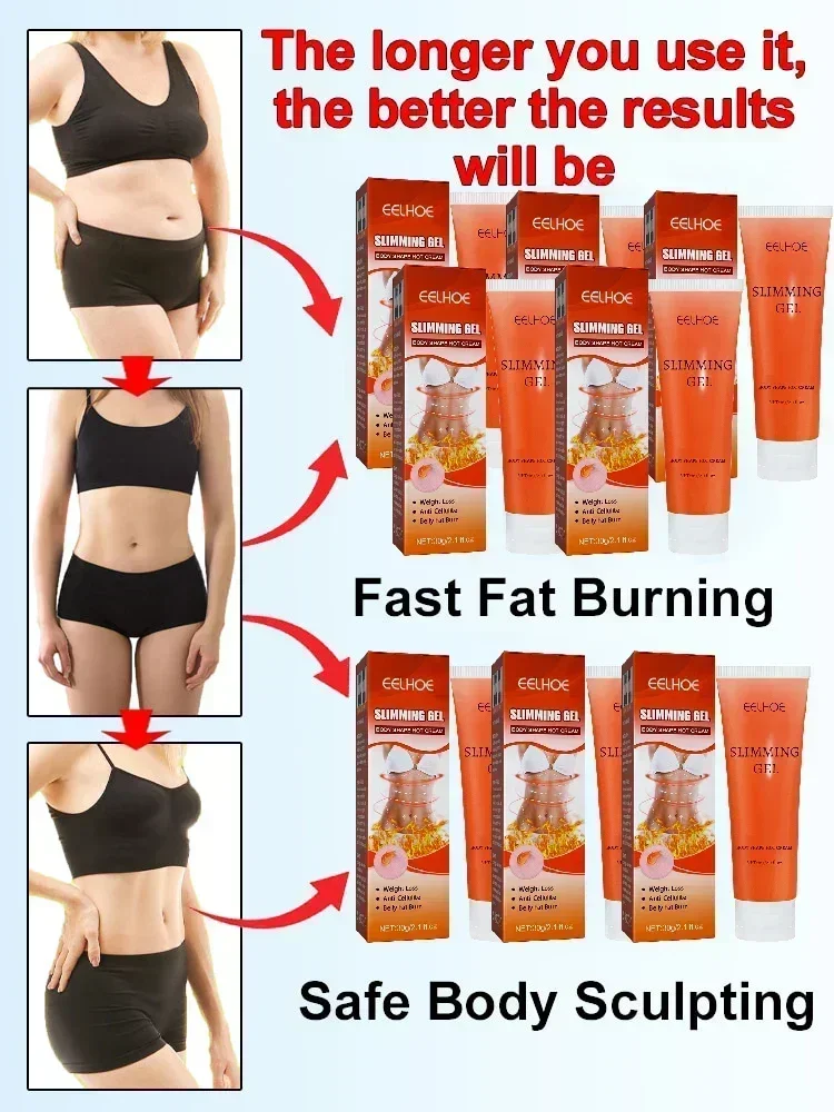 Гель для похудения, сжигающий жир, моделирующий все тело Мужчина за 7 дней, мощная потеря веса, женщина, быстрый живот - 4