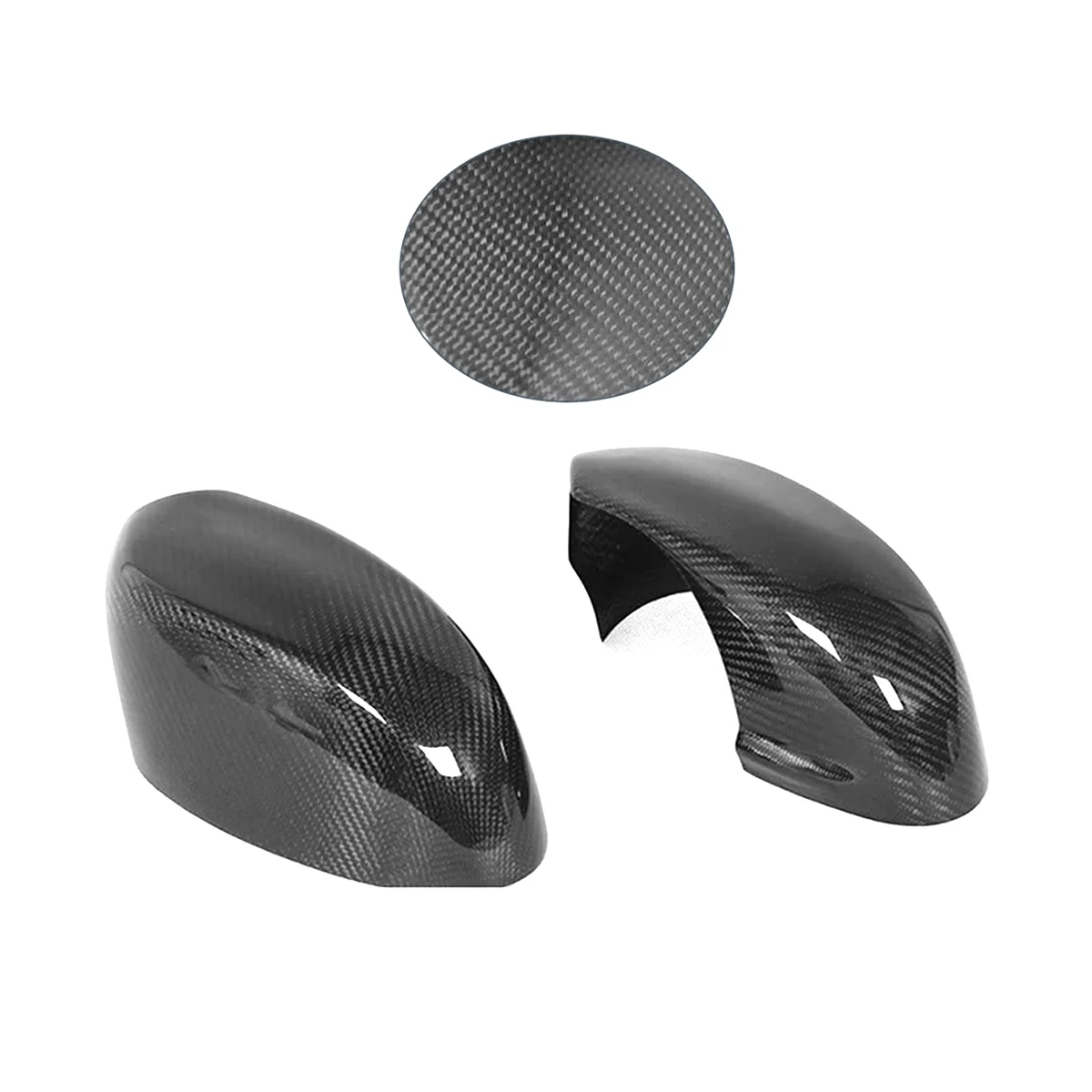 Автомобильные чехлы для боковых зеркал заднего вида из углеродного волокна, защитные чехлы для левых зеркал заднего вида для Bmw Z4 E85 2002-2008 - 4