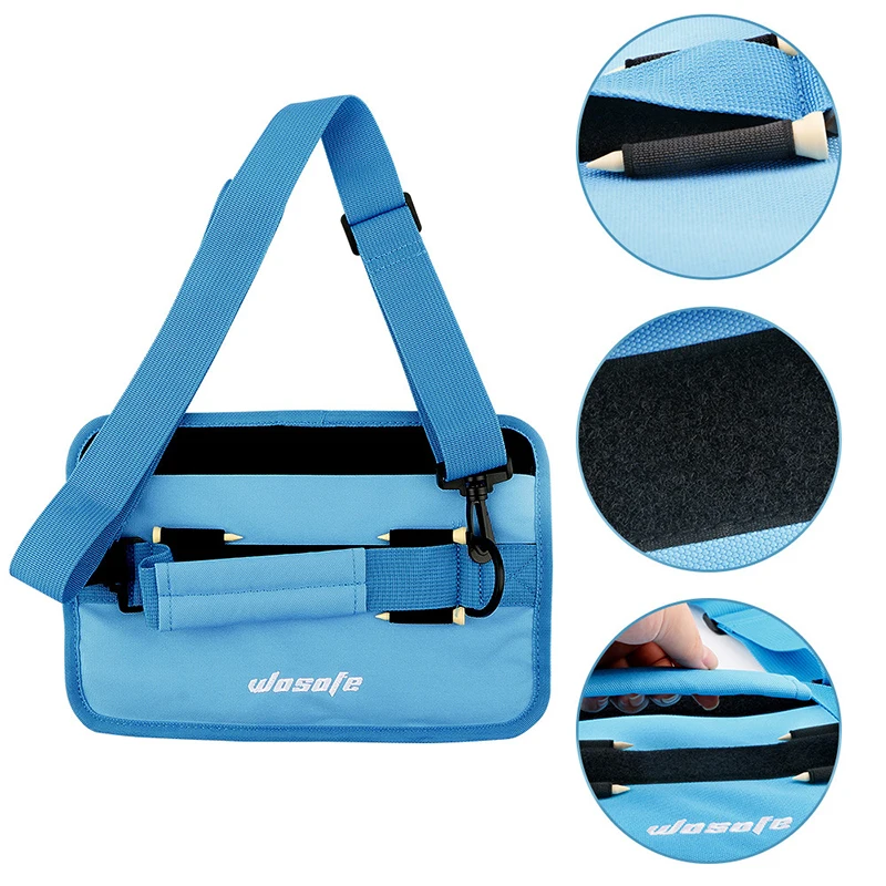 1 шт. Легкая нейлоновая сумка для клюшки для гольфа, портативная сумка для тренировок по гольфу с регулируемыми плечевыми ремнями, сумка для тренировочного рейнджа - 4