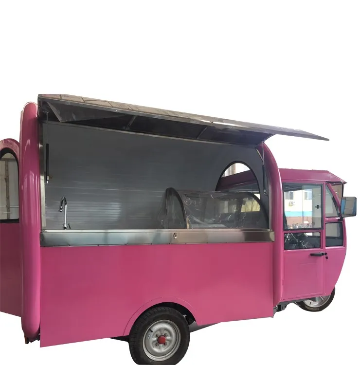 Торговый автомат по продаже пиццы, передвижной трейлер для кондитерской быстрого питания / Китай, уличные фудтраки, машина для приготовления жареного мороженого - 4