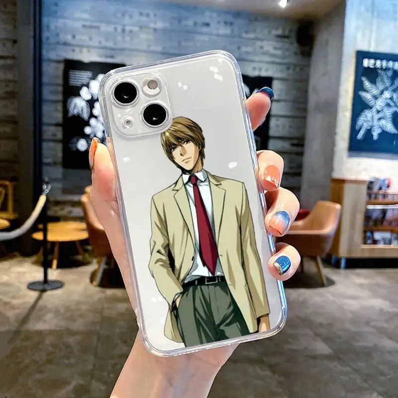 Death Note Ryuk manga Аниме Чехол для телефона Прозрачный мягкий для iphone 11 13 12 14 x xs xr pro max mini plus - 5