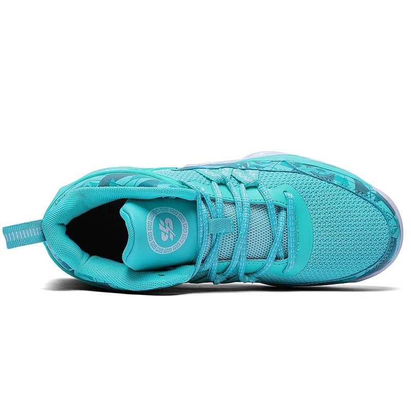 Новое поступление, баскетбольная обувь для мужчин, дышащая удобная спортивная обувь унисекс, женские тренировочные спортивные кроссовки, мужские - 5