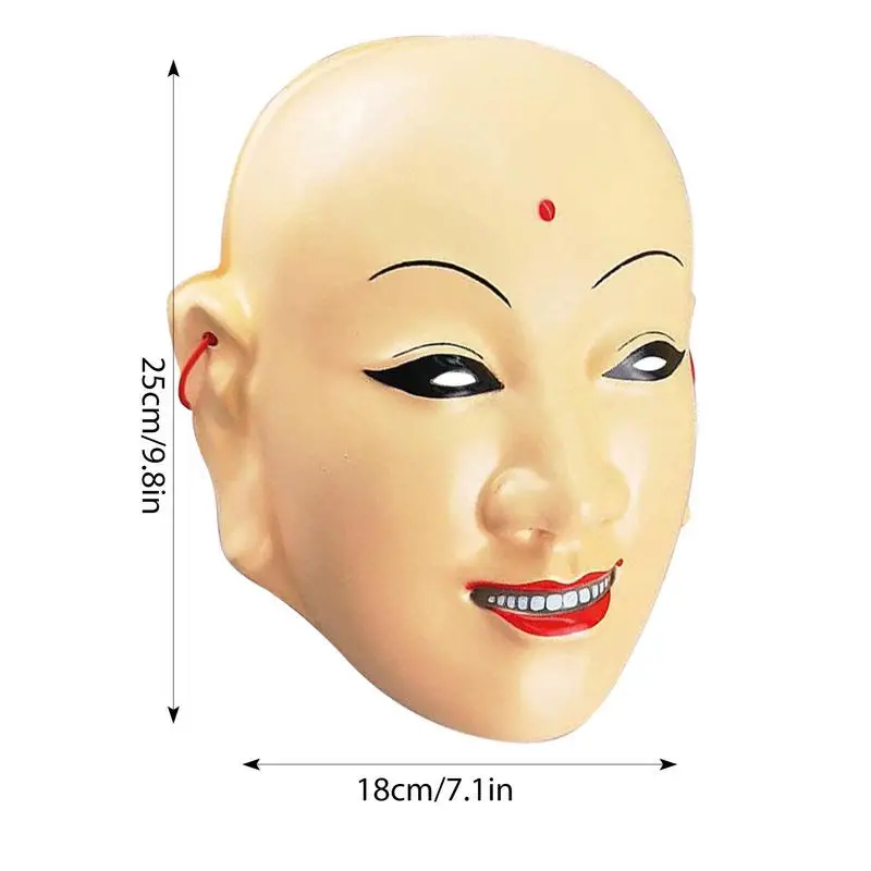 Маска для лица Monk, маска для лица Tang Monk для косплея, Многоразовый костюм Монаха для ролевых игр на Хэллоуин, маска для лица, подарок для взрослых и детей - 5