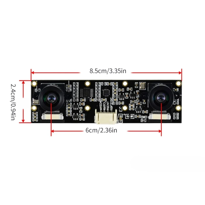 Модуль бинокулярной камеры Y1UB 8MP IMX219 с четким определением глубины для разработчика B01 - 5
