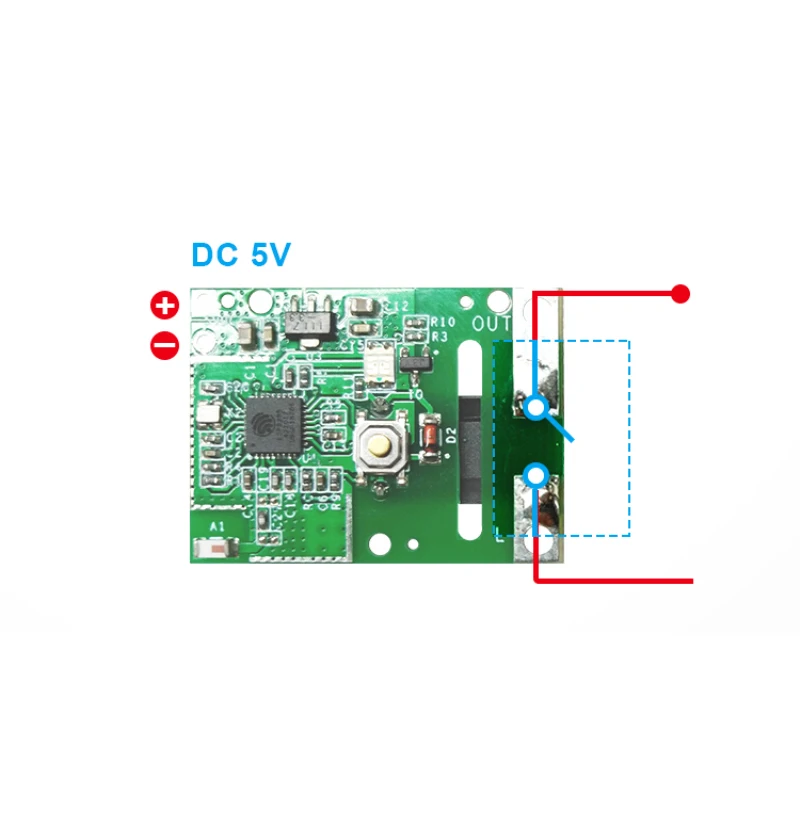 SONOFF Wifi RE5V1C 5V DC Smart Switch Релейный Модуль Автоматизации Умного Дома Для eWeLink Alexa Google Home APP /Голосовое Управление - 5