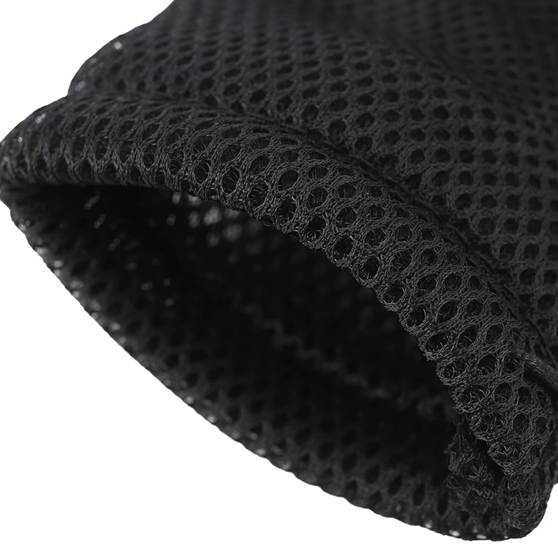 Сумка HAWEEL из 15 упаковок с нейлоновой сеткой на шнурке для хранения - универсальная сумка для активного отдыха 3,5 х 7,3 дюйма (черная) - 5