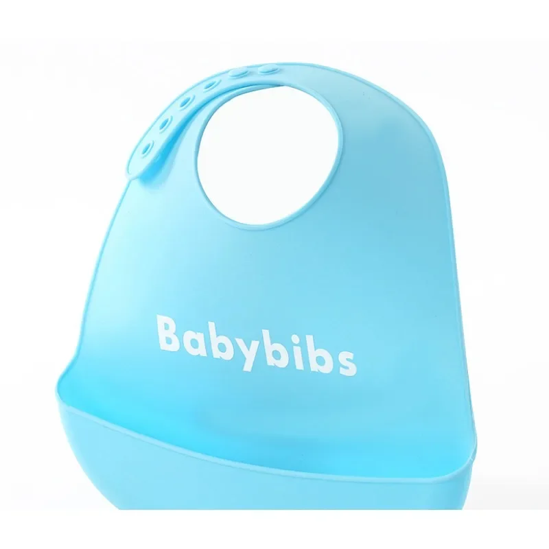 Детский силиконовый нагрудник Для детского питания, трехмерный водонепроницаемый карман для еды, детский нагрудник, карман для слюны, не смываемый, - 5