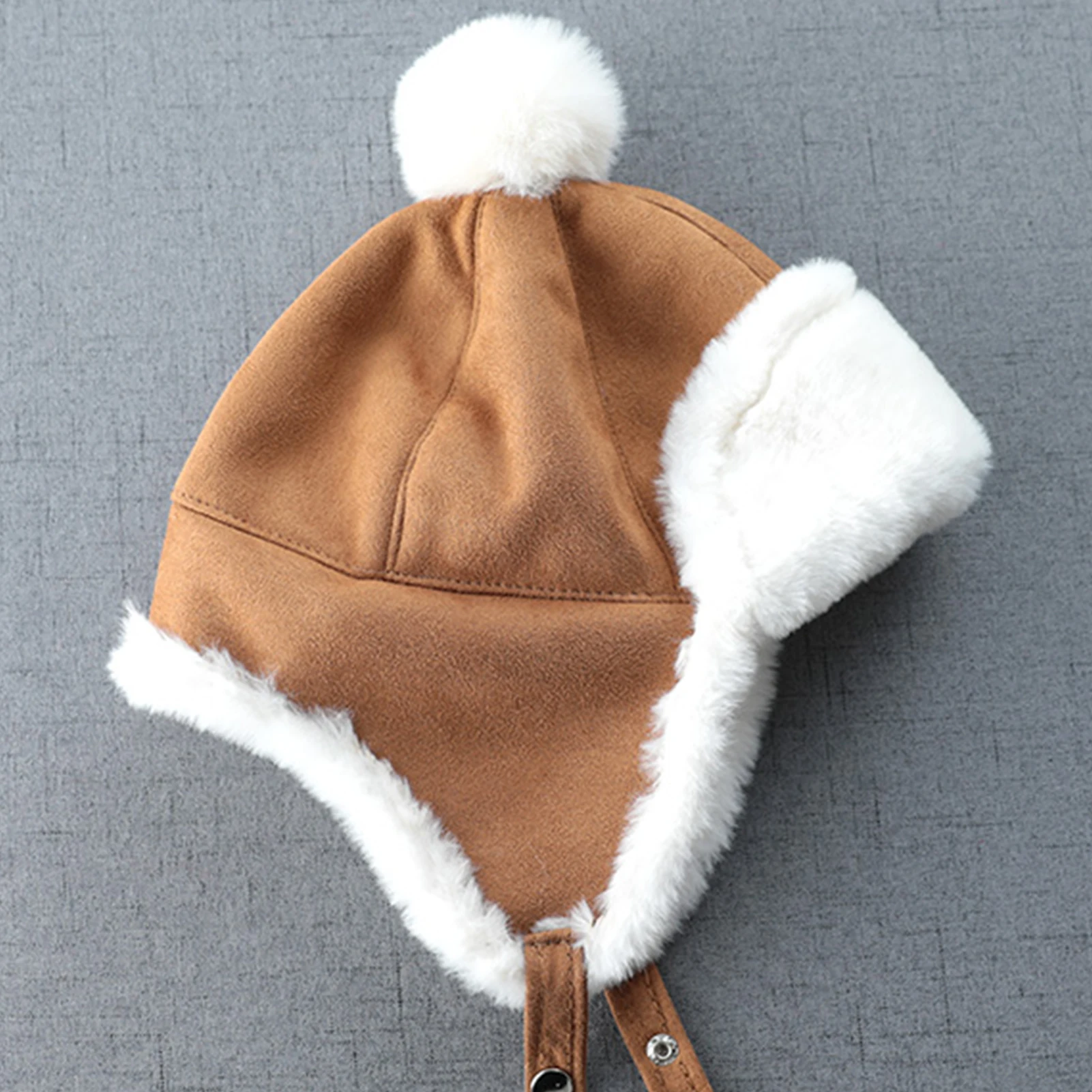 2020 Уличная зима Осень Теплая кепка для защиты ушей для маленьких мальчиков и девочек, шапочка-бини, теплая шапка, женские шапки на осень-зиму - 5