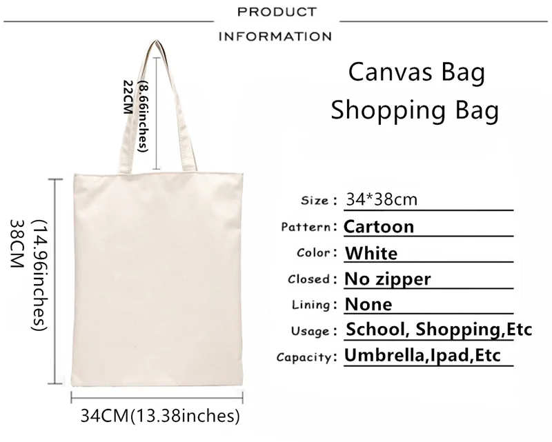 Хозяйственная сумка Van Gogh хлопчатобумажная сумка shopper bolsa tote bag tote bolsas reutilizables sacolas - 5