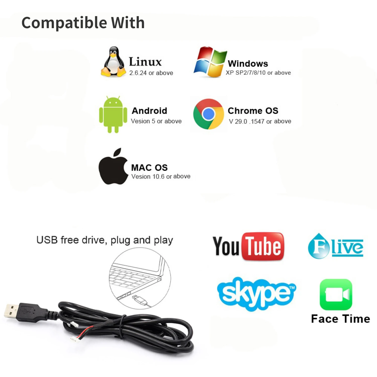 IMX298 16-Мегапиксельный Модуль USB-камеры с автофокусом, 16-Мегапиксельная Веб-камера с автофокусировкой HD, 4656x3496 10 кадров в секунду, подключи и играй Для Android Linux Windows - 5