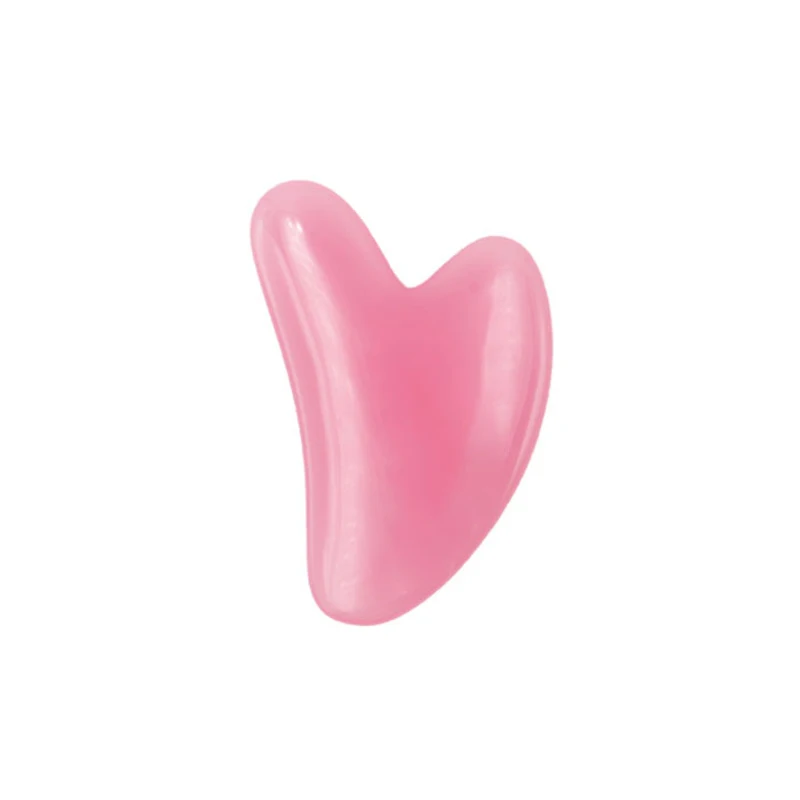 СПА-массаж в форме сердца Розовое средство для очищения Гуа-Ша в форме Любви для лица, глаз, шеи, тела, предотвращает Расслабление морщин - 5