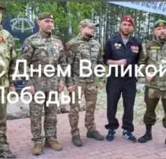 День Победы. Аллея мужества.